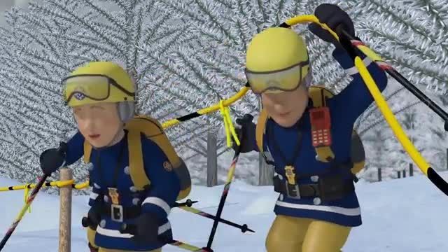 دانلود انیمیشن سام آتش نشان این قسمت - اسکی روی برف