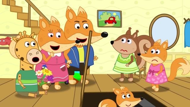 دانلود کامل مجموعه انیمیشن سریالی خانواده روباه مهربان قسمت  108