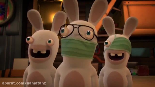 دانلود کامل انیمیشن سریالی خرگوش های بازیگوش【rabbids invasion】 قسمت 11