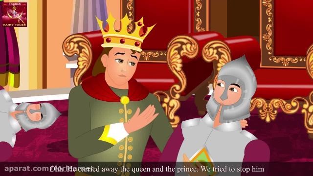 دانلود آموزش زبان انگلیسی به کودکان با کارتون -پادشاه و غول