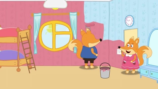 دانلود کامل مجموعه انیمیشن سریالی خانواده روباه مهربان قسمت 319
