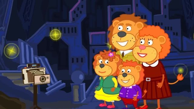  دانلود کامل کارتون خانواده شیر (Lion Family) قسمت  343