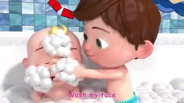 ترانه شاد کودکانه _ "حمام کردن کودک"