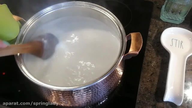 آموزش سریع و آسان شیر برنج خوشمزه 