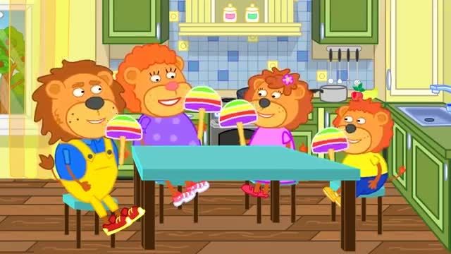 دانلود انیمیشن خانواده شیر این قسمت - "بازی کردن با لگو"