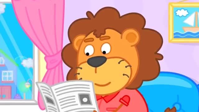 دانلود انیمیشن خانواده شیر این قسمت - "پادشاه بخند"