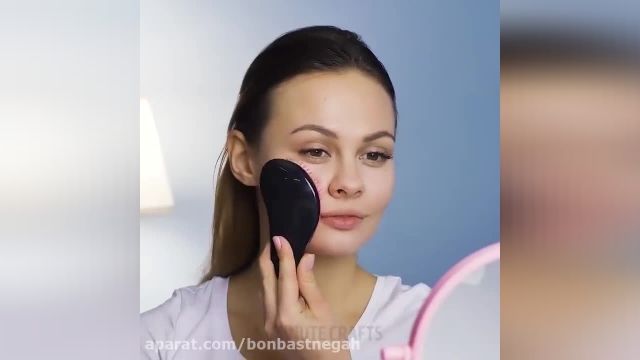تکنیک های آرایشی شیک برای انواع چهره با روش اسان 