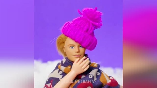 فیلم آموزش ایده های خلاقانه برای ترفندهای کودکانه برای ساخت وسایل عروسک باربی