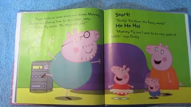 دانلود رایگان کتاب داستان تصویری کودک | Peppa Pig - Ballet Lesson