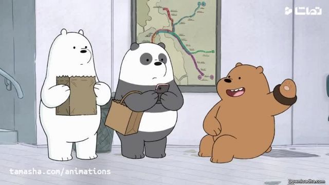 دانلود کارتون ما خرس های ساده لوح (We Bare Bears) فصل 3 قسمت 2