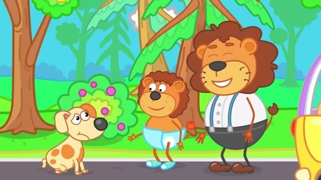  دانلود کامل کارتون خانواده شیر (Lion Family) قسمت  499