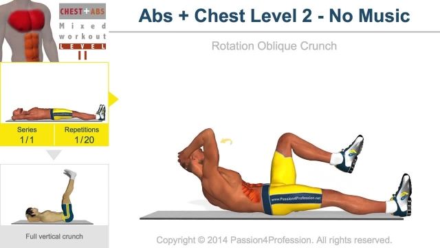 آموزش ویدئویی تمرینات عضلات شکم و سینه Abs | قسمت 16