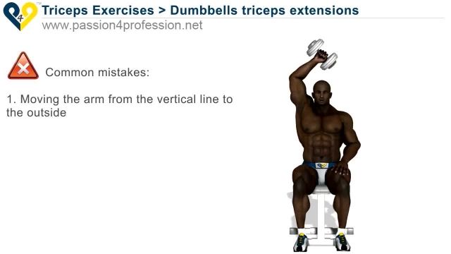 فیلم آموزش حرکات بدنسازی - حرکات بدنسازی _Dumbbells triceps extensions