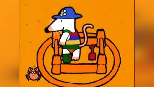 دانلود کارتون های آموزش زبان انگلیسی برای کودکان -Maisy Mouse Sandcastle