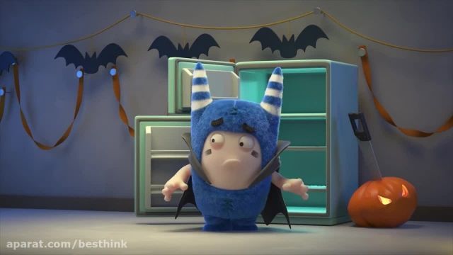 دانلود انیمیشین اودبودز (Oddbods) - قدم زدن زامبی ها