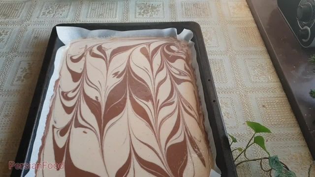 آموزش ساده کیک گردویی خوش طعم در خانه 