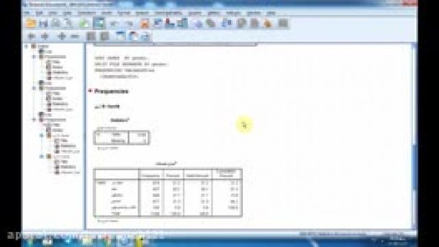 آموزش نرم افزار SPSS قسمت شانزدهم-دکتر سعید جوی زاده