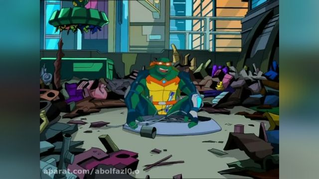 دانلود کارتون سریال لاک‌پشت های نینجا با دوبله فارسی  قسمت 132