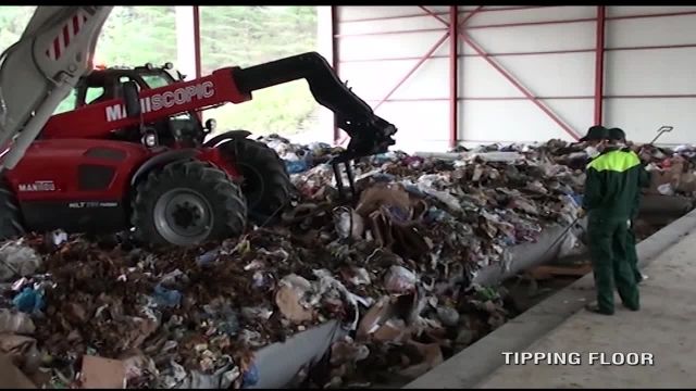 دستگاه های تفکیک زباله شرکت دامون مبنا