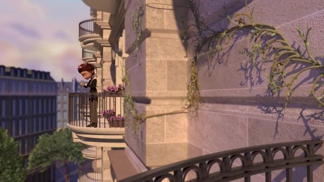 دانلود انیمیشن کوتاه و رمانتیک عشق روی بالکن (Love_on_the_balcony) با حجم کم 
