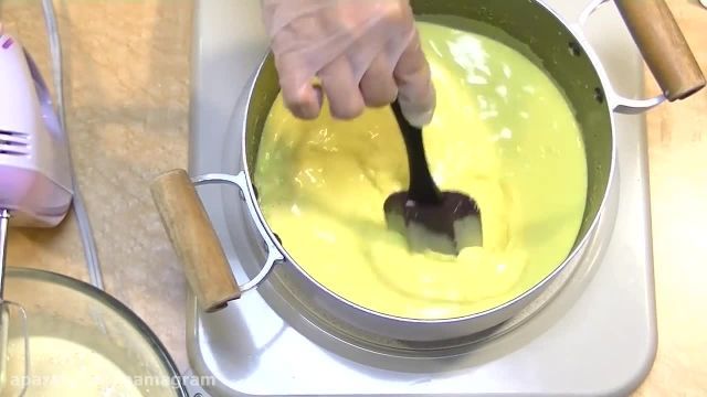 آموزش بستنی سنتی زعفرانی خوش طعم با روش اصلی 