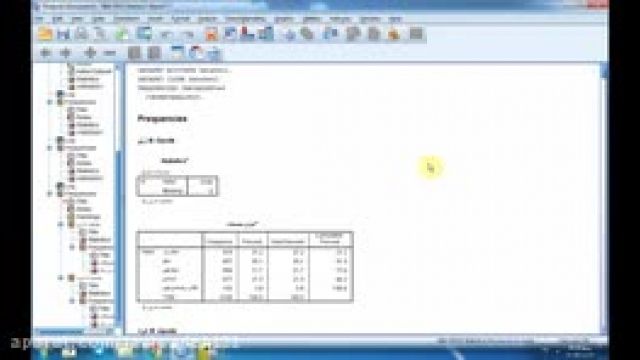 آموزش نرم افزار SPSS قسمت هجدهم- دکتر سعید جوی زاده