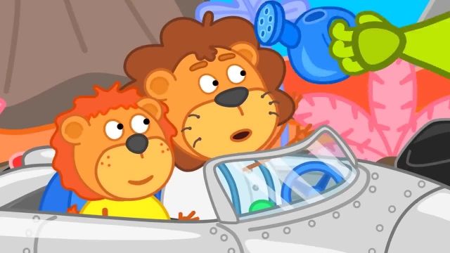 دانلود کامل کارتون خانواده شیر (Lion Family) قسمت 172