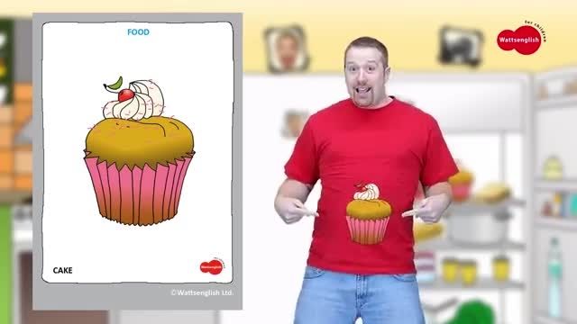 آموزش زبان انگلیسی با استیو و مگی - "آهنگ کیک کودکان"