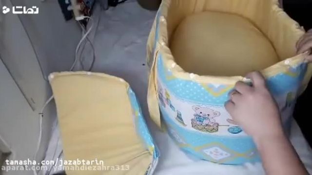 آموزش دوخت کریر زیبا نوزاد در خانه 