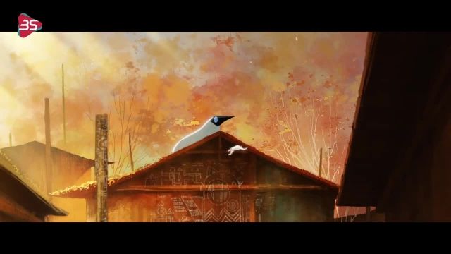 دانلود انیمیشن کوتاه  دره پرندگان سفید (Valley of White Birds) با کیفیت بالا 