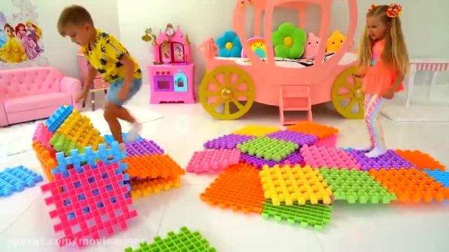 سری جدید برنامه کودک دیانا و روما - اسباب بازی خانه ساز