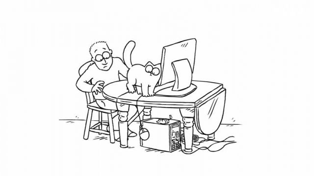 دانلود کارتون گربه سایمون (Simon’s Cat) - موش و گربه