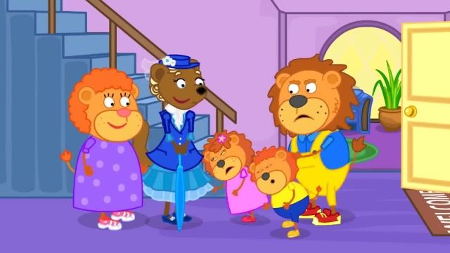 دانلود کامل کارتون خانواده شیر (Lion Family) قسمت 209