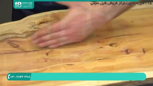 آموزش ساخت میز رزینی با چوب