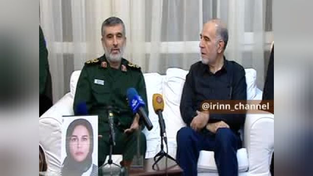 سردار حاجی زاده: انتقام خون عروج رفتگان را از آمریکا خواهیم گرفت