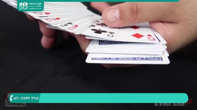 آموزش شعبده بازی با کارت پاسور