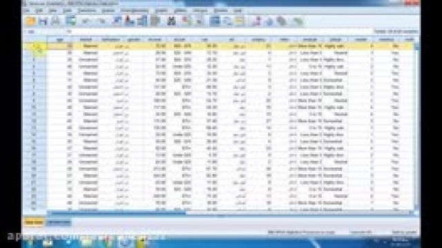 آموزش نرم افزار SPSS قسمت هفدهم-دکتر سعید جوی زاده