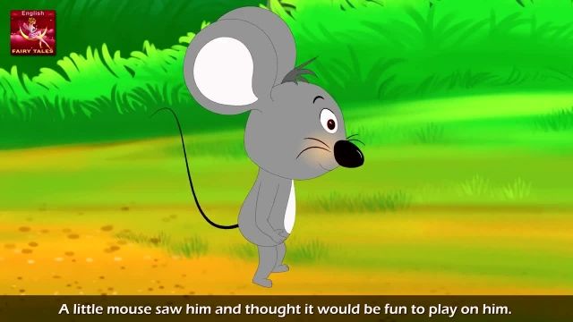 دانلود رایگان کارتون آموزش زبان انگلیسی برای کودکان - شیر و موش