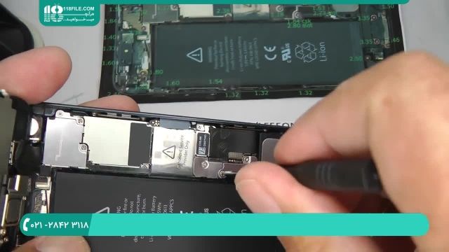 تعمیر گوشی موبایل iphone 5-تعویض صفحه نمایش و قاب