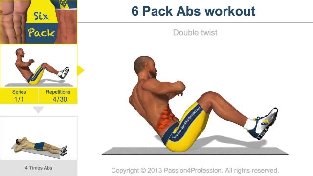 آموزش ویدئویی تمرینات عضلات شکم و سینه Abs | قسمت 34