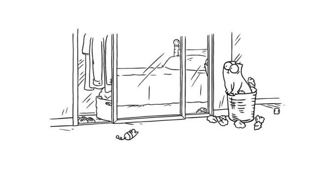 دانلود کارتون گربه سایمون (Simon’s Cat) - آینه آینه