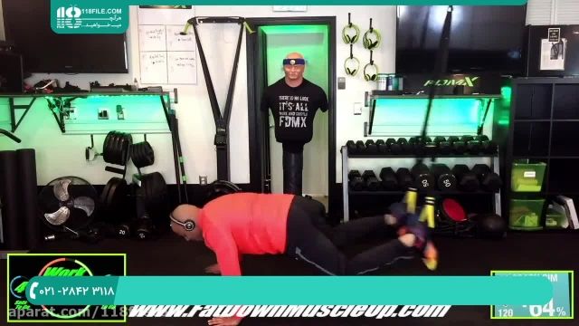 فیلم آموزش حرکات بدنسازی - تقویت عضلات پشتی بدن