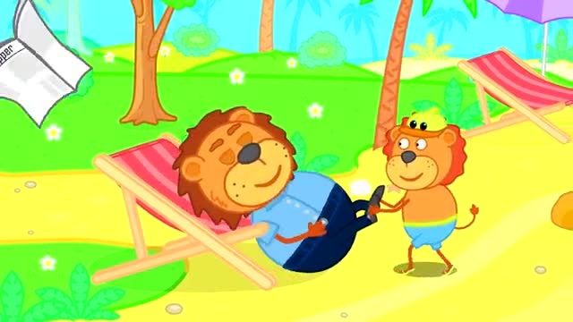 دانلود انیمیشن خانواده شیر این قسمت - "جوراب برای هشت پا"