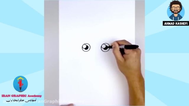 آموزش نقاشی کودکان : نقاشی و طراحی نینجا فورتنایت Ninja و رنگ آمیزی 