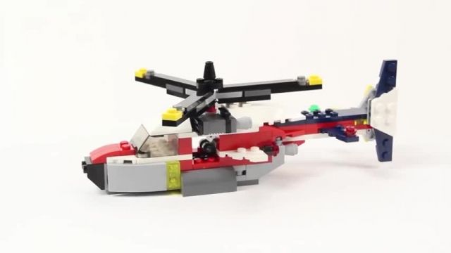 آموزش اسباب بازی ساختنی لگو (Lego Creator 31020 C-model Helicopter)