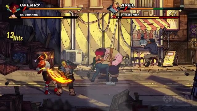 معرفی 7 دقیقه اول از بازی streets of rage 4 در گیمزکام 2019