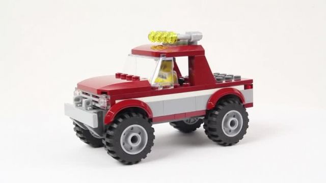 آموزش ساخت و ساز لگو (Lego City 4437 Police Pursuit)