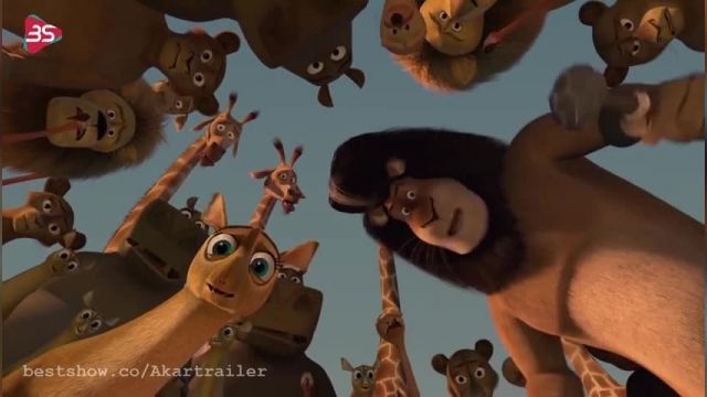 سکانس جذاب فیلم - برشی جذاب از انیمیشن ماداگاسکار 2