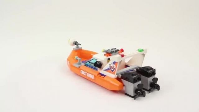 آموزش لگو اسباب بازی (LEGO CITY 60168 Sailboat Rescue)