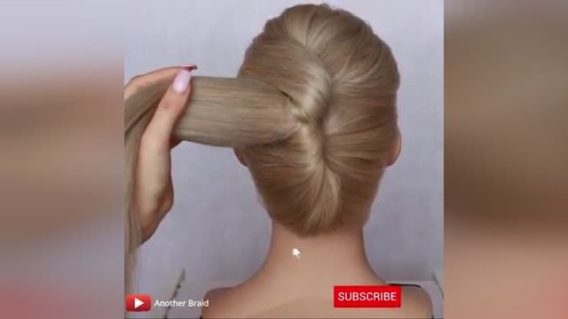  آموزش مدل شینیون جدید -  مدل مو بسیار ساده و شیک در چند دقیقه